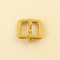 12mm Solid Brass  Bridle Buckle